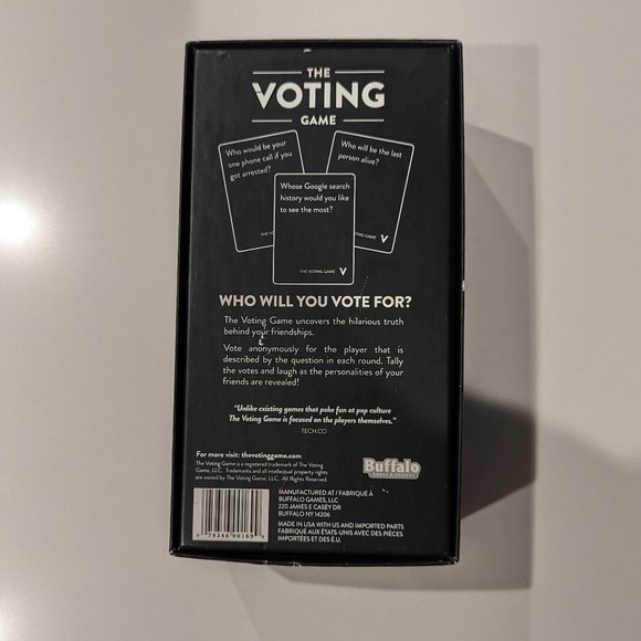 The Voting Game Party Game - Picture 2 of 4